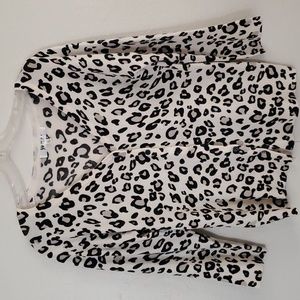 Mak Leopard Print Cardigan